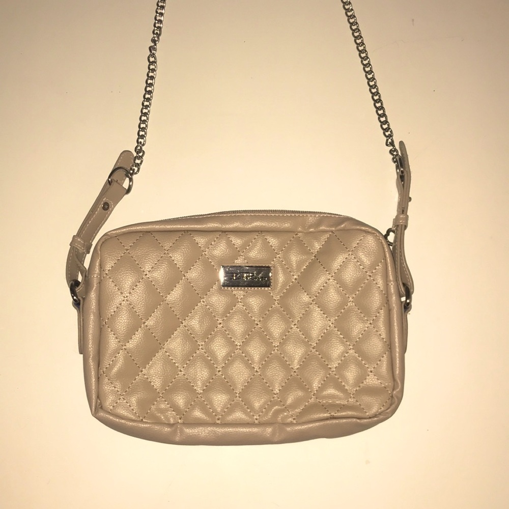 BellaRusso Quilted Chain Strap Crossbody Purse